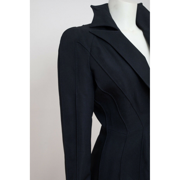 Thierry Mugler vintage vampire web suit jacket - Picture 5 of 7